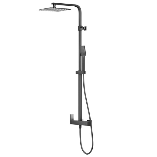 Sprchová súprava Corsan ANGO Sprchový stĺp 25 cm Rainshower Black